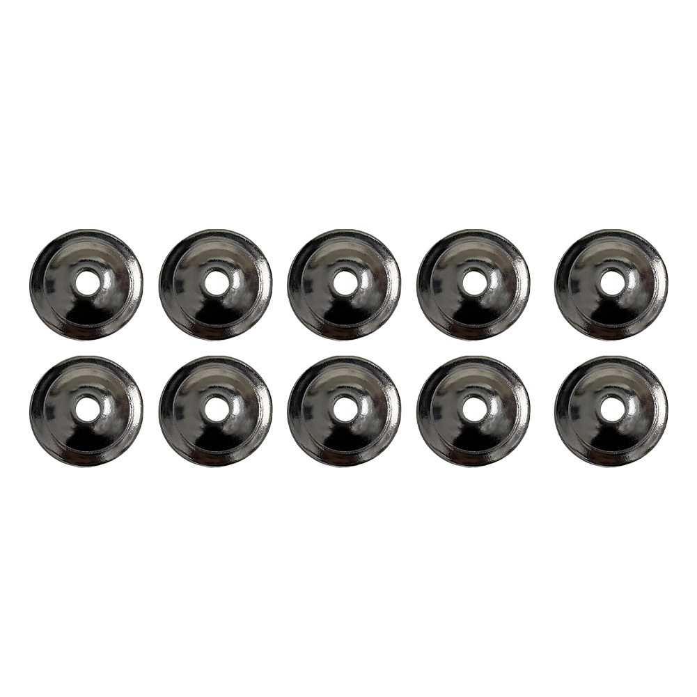 10 Pack Silver Cabinet Knob Ba - огляд і ціна Furniture Hardware With Backplate