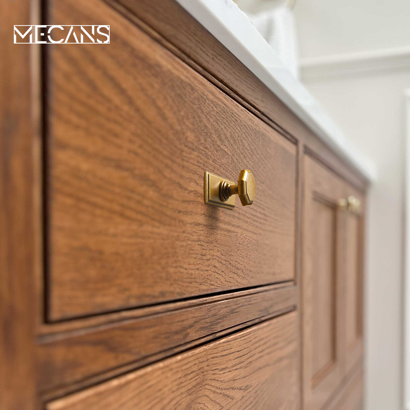 MECANS Antique Brass Cabinet K - огляд і ціна Furniture Hardware With Backplate