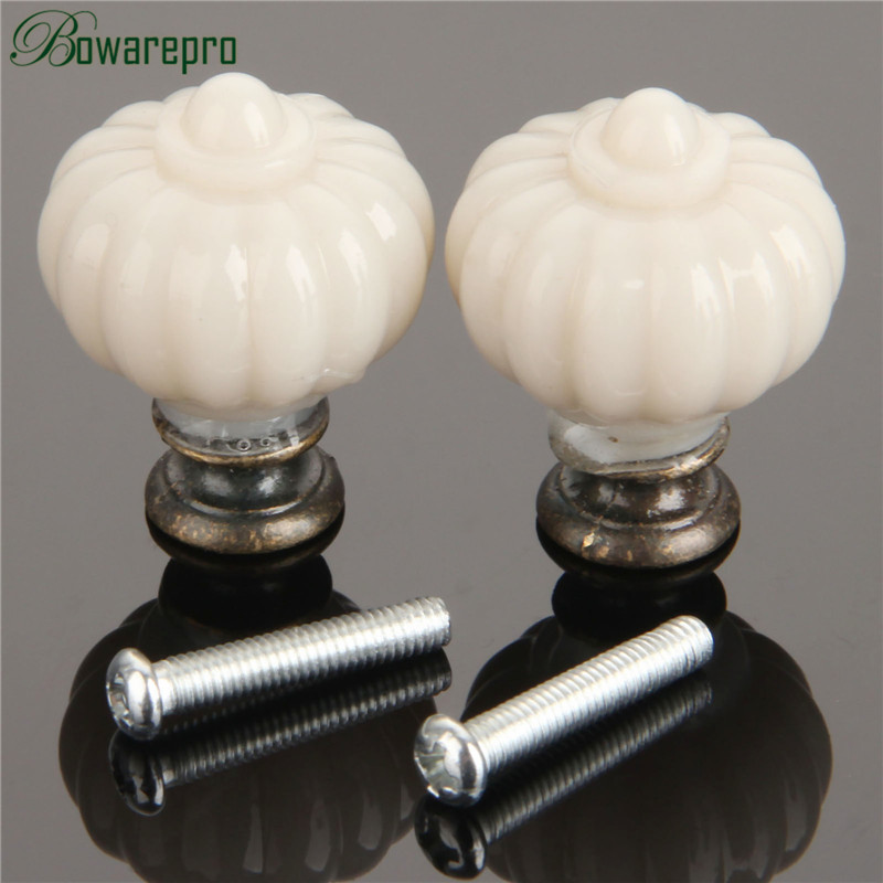 1Pc Acrylic Ivory White Pumpki - огляд і ціна Furniture Hardware Handles