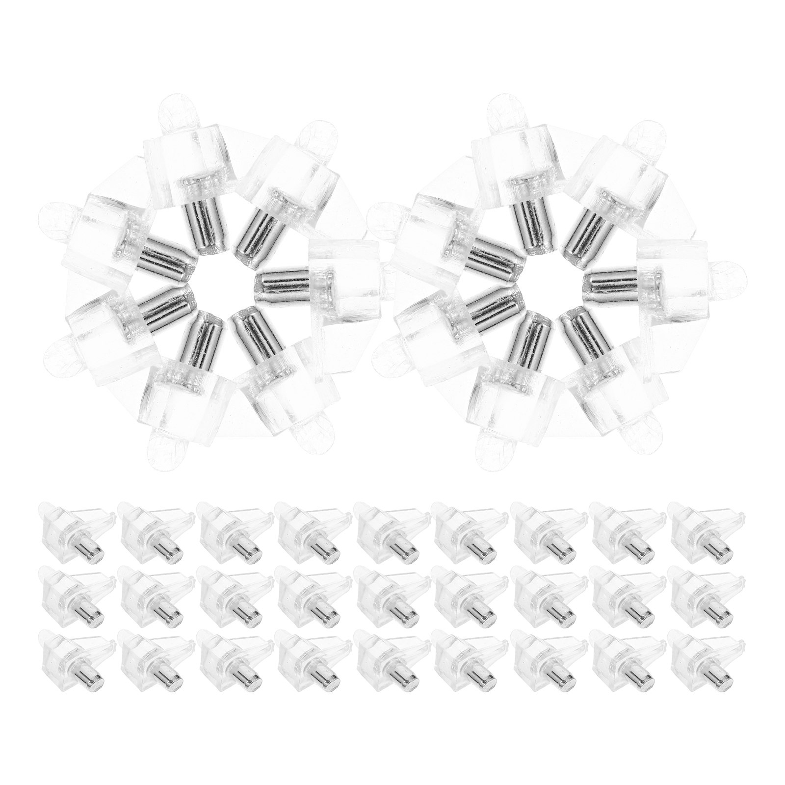 100pcs Shelf Support Pegs Clea - огляд і ціна Shelf Peg Support