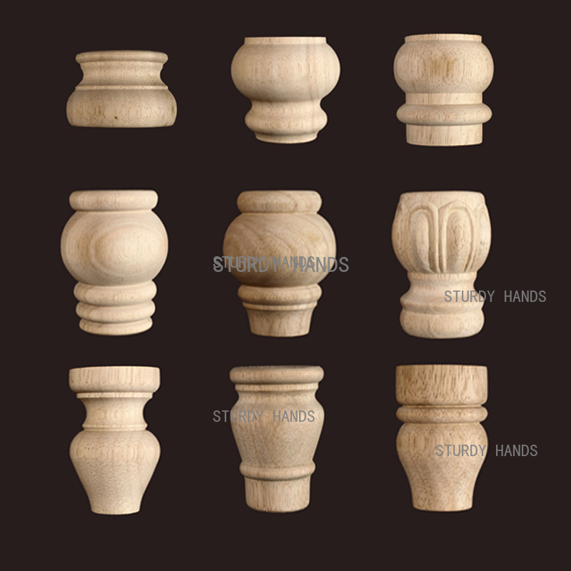 1pc Furniture Round Solid Wood - огляд і ціна Furniture Hardware Replacement