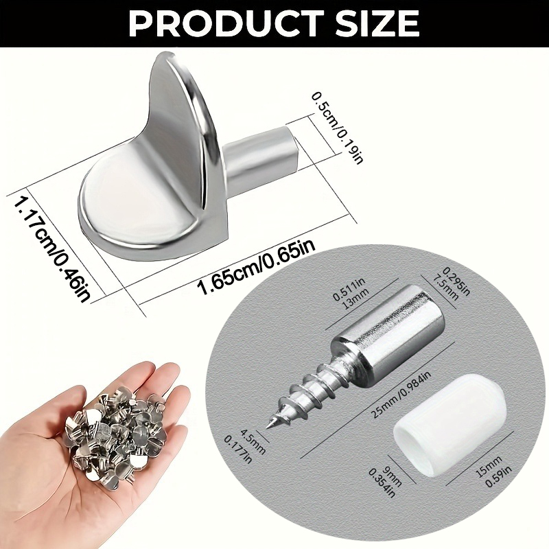 Metal Shelf Support Pegs, 2 St - огляд і ціна Shelf Peg Support