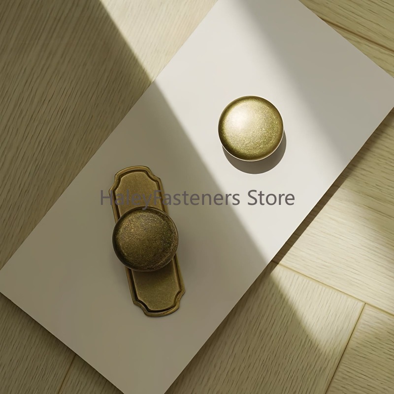 Mid-century Antique Brass Cabi - огляд і ціна Furniture Hardware With Backplate