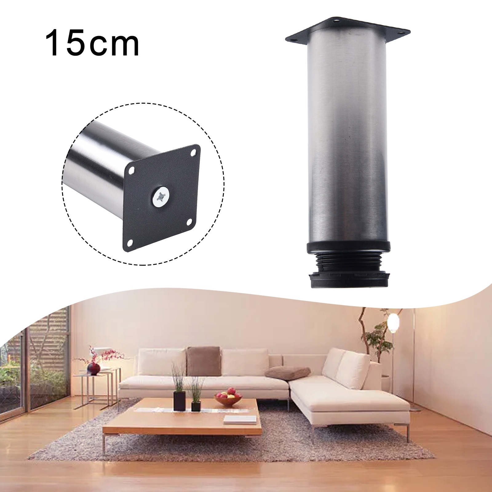 Stainless Steel Furniture Leg  - огляд і ціна Furniture Hardware Replacement