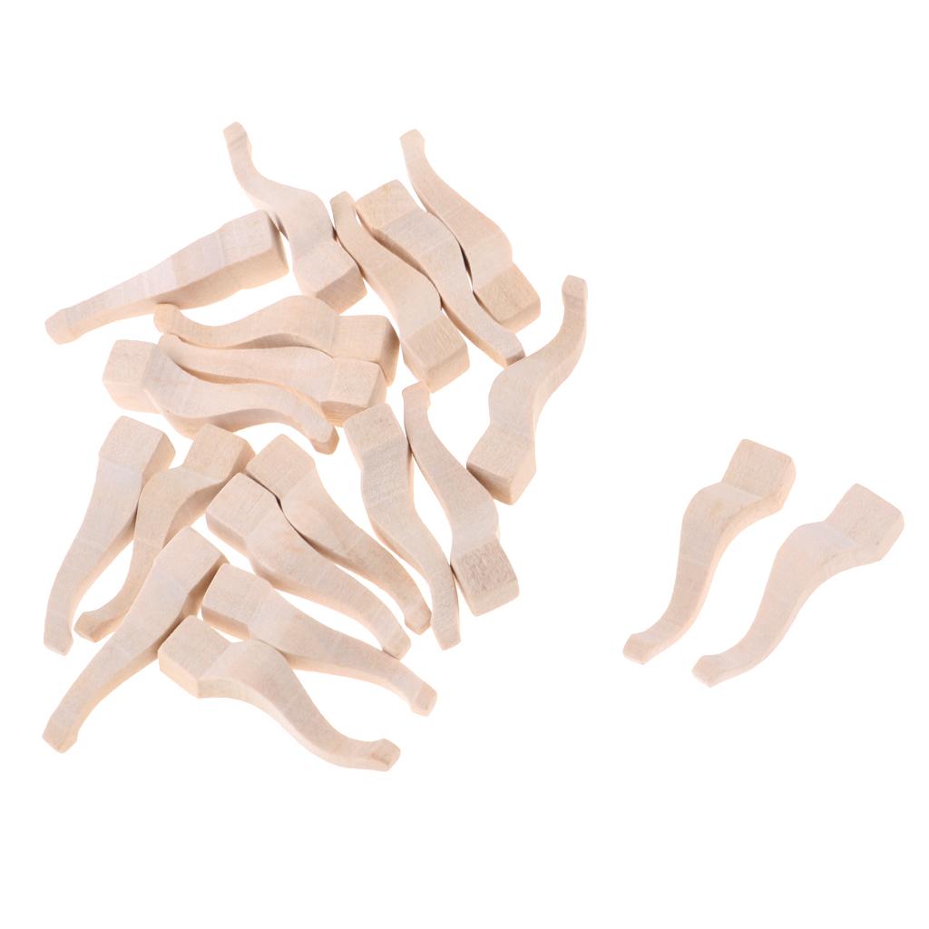 1 12 Dollhouse Miniature Woode - огляд і ціна Furniture Leg Set