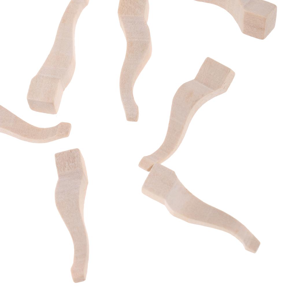 1 12 Dollhouse Miniature Woode - огляд і ціна Furniture Leg Set
