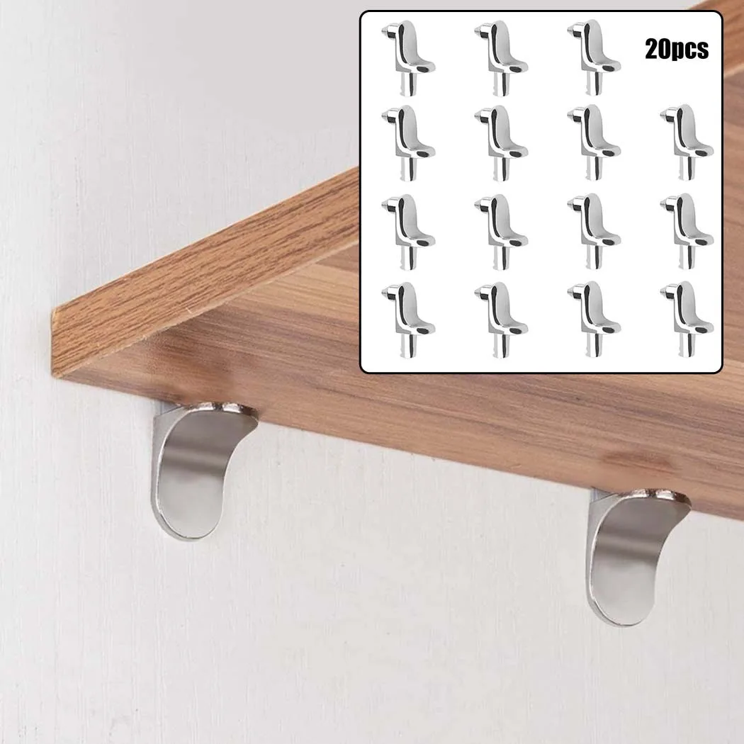 20pc Stainless Steel Shelf Sup - огляд і ціна Shelf Peg Support