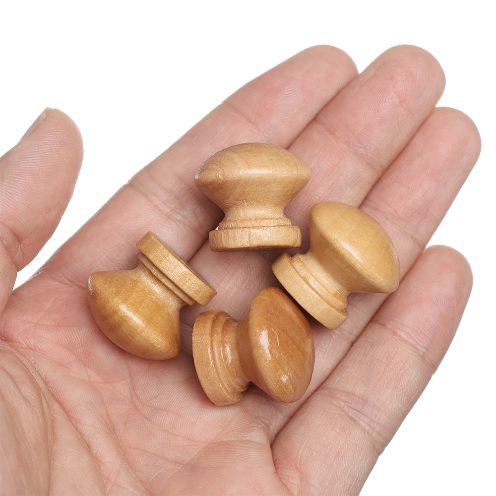 10pcs/Lot Round Shape Natural  - огляд і ціна Furniture Hardware Handles
