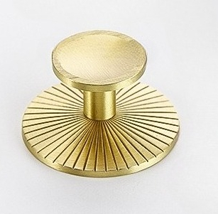 Solid Brass Handles for Cabine - огляд і ціна Furniture Hardware With Backplate