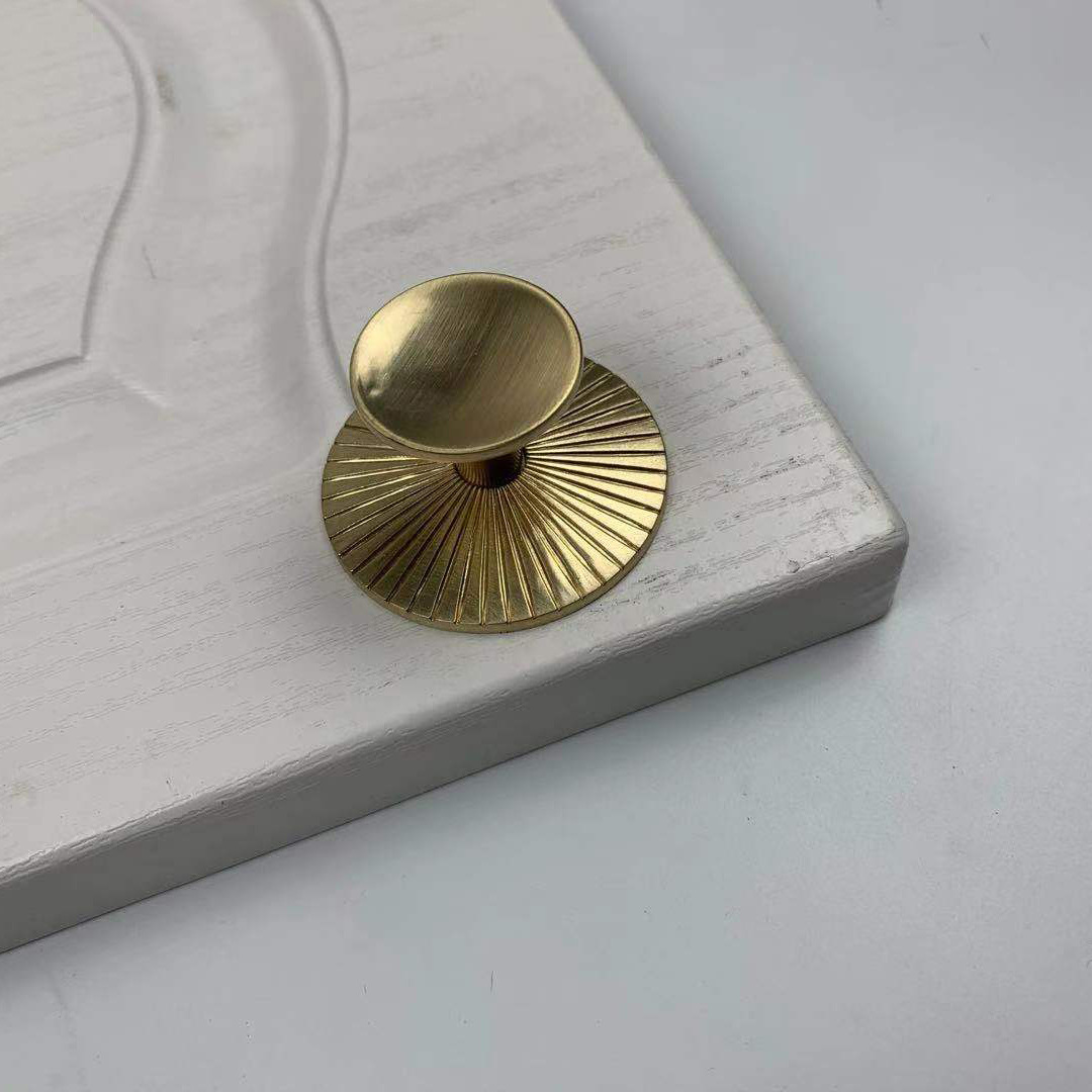 Solid Brass Handles for Cabine - огляд і ціна Furniture Hardware With Backplate