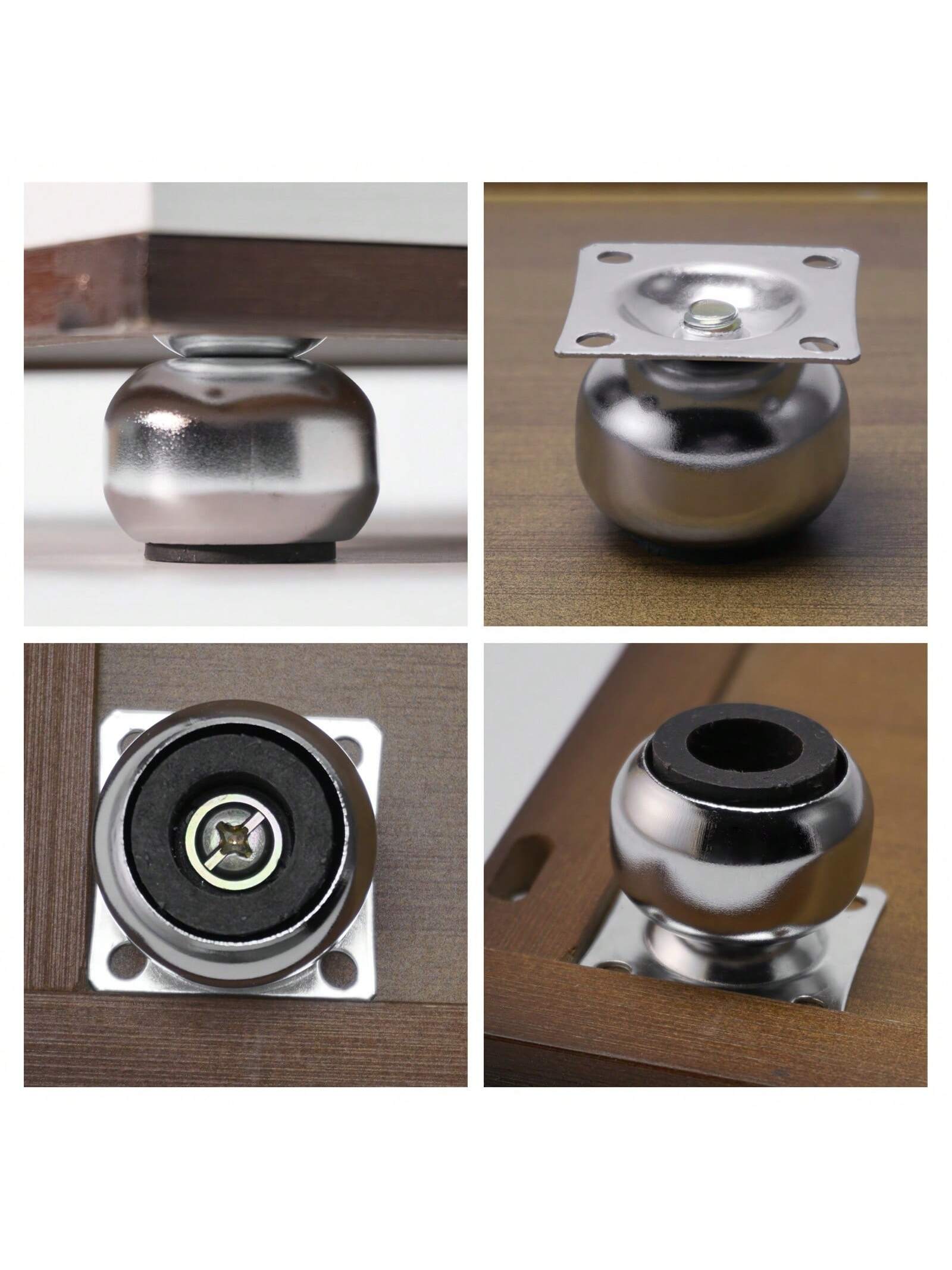 [4 Pieces of Metal Furniture L - огляд і ціна Furniture Leg Set