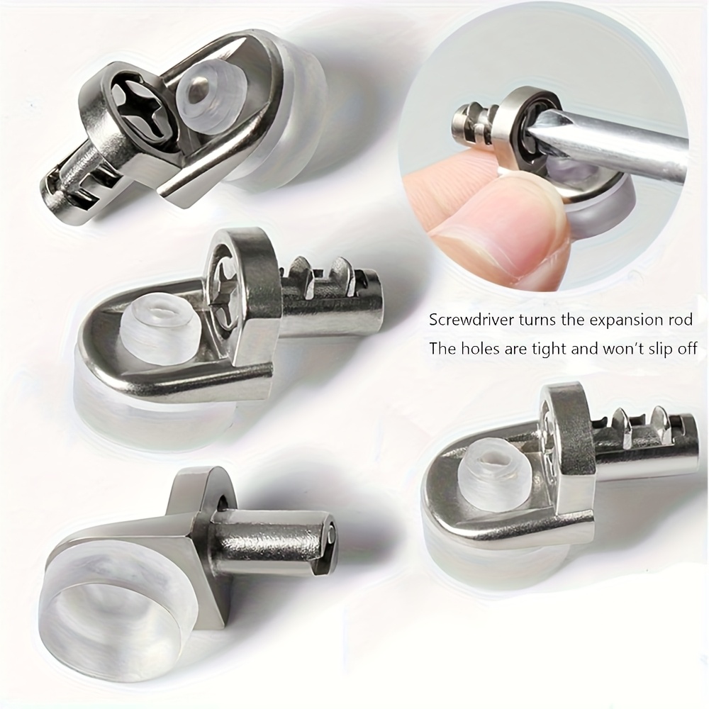 22/30Pcs Shelf Pegs 5mm Shelf  - огляд і ціна Shelf Peg Support