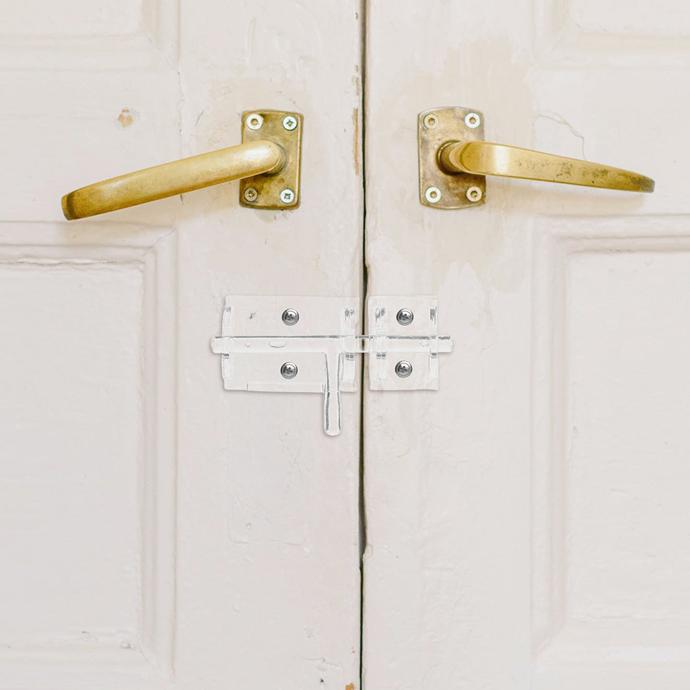 2Pcs Transparent Door Latch Ac - огляд і ціна Furniture Hardware Bolts