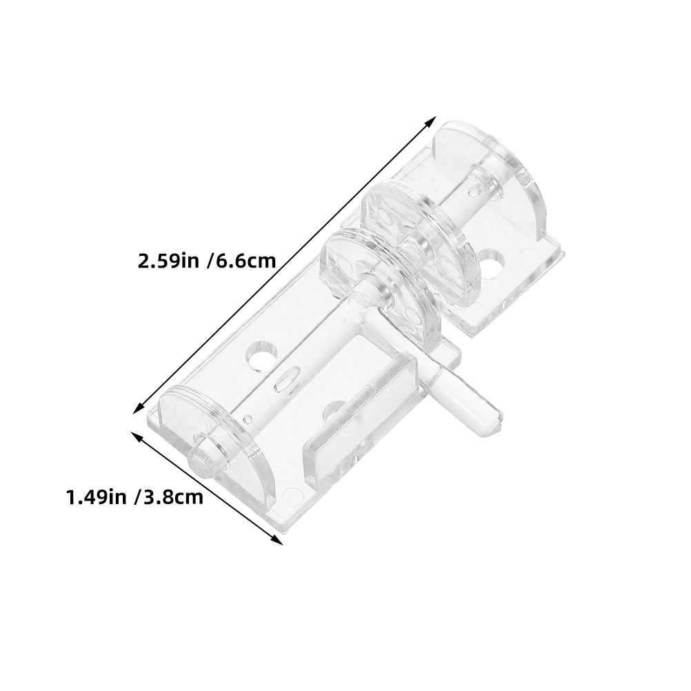 2Pcs Transparent Door Latch Ac - огляд і ціна Furniture Hardware Bolts