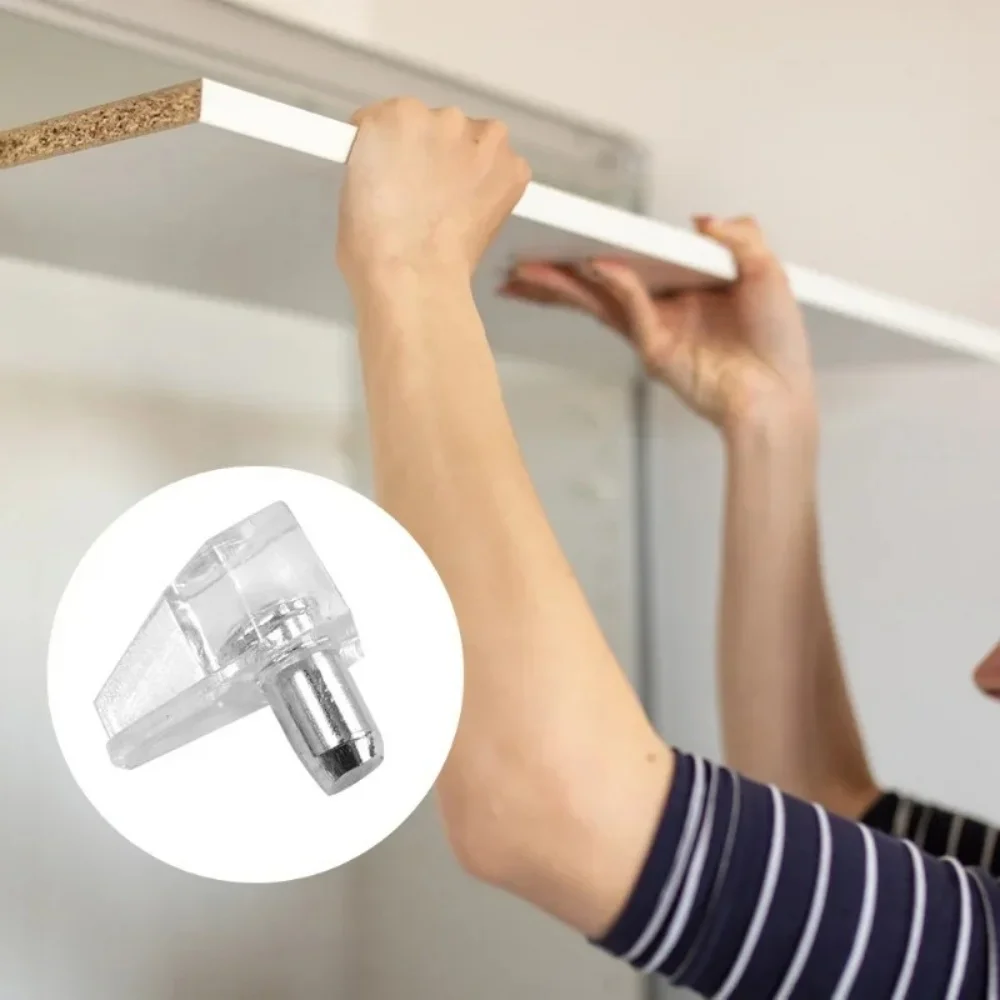 500/200/50/10PCS Transparent S - огляд і ціна Shelf Peg Support