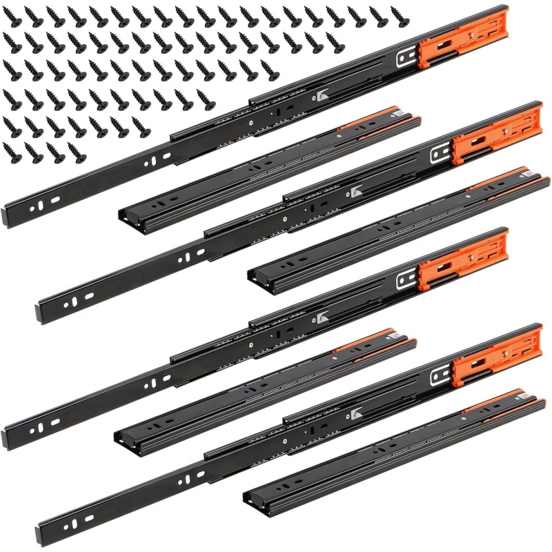 2Pcs Metal Buffer Drawer Slide - огляд і ціна Furniture Rails Hardware
