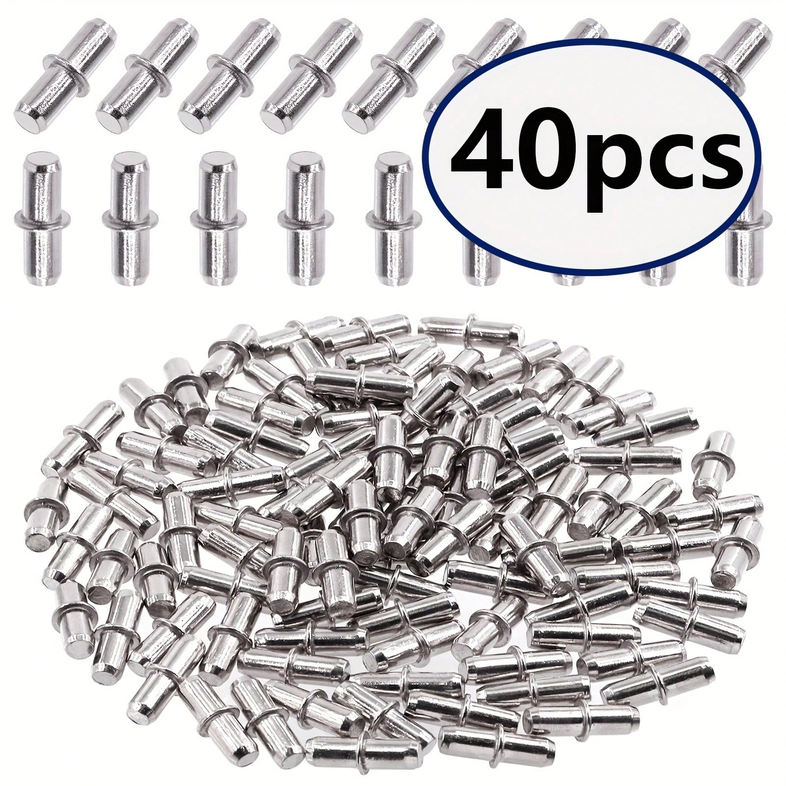 40 Pieces Shelf Pins Wall Laye - огляд і ціна Shelf Peg Support