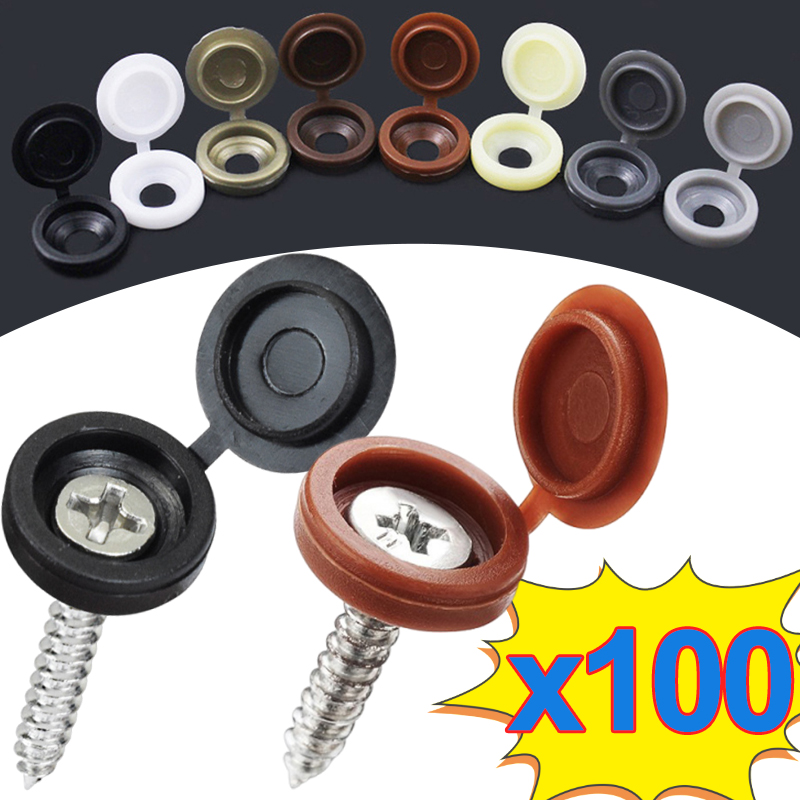 10/500pcs Screw Decorative Cap - огляд і ціна Furniture Hardware Bolts