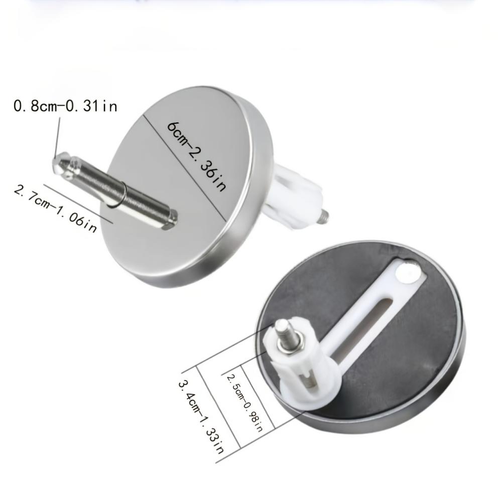 1Pair Stainless Steel Toilet S - огляд і ціна Furniture Hardware Replacement