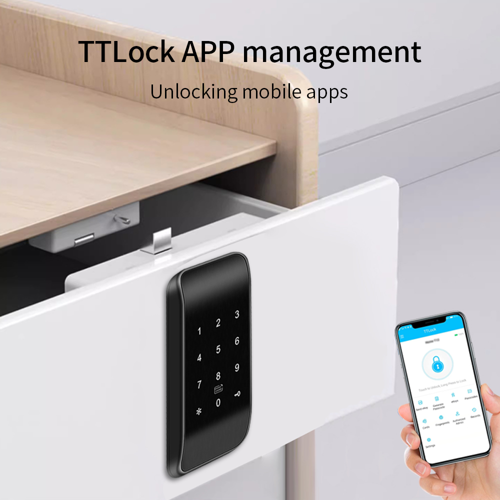 TTLOCK 13.56Mhz Fingerprint Dr - огляд і ціна Furniture Hardware Bolts
