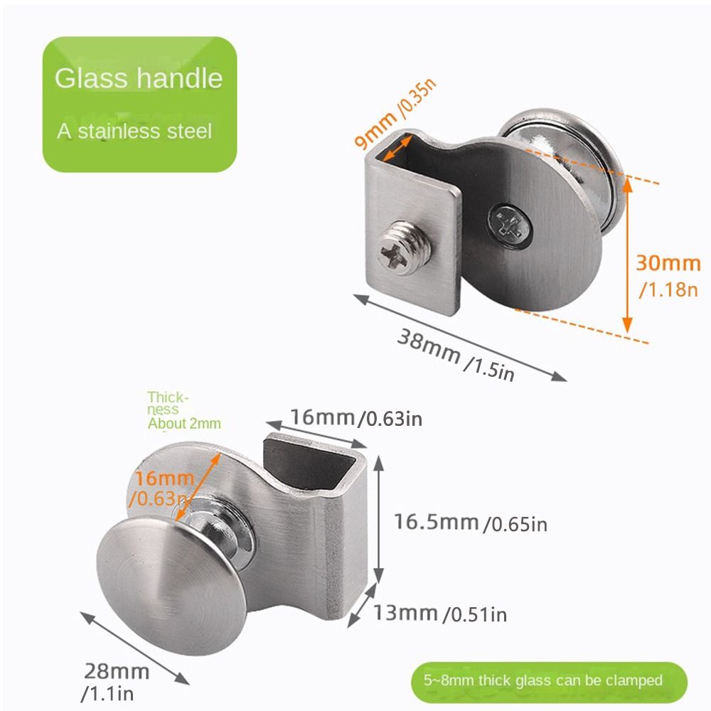 Steel Plank Clip Fixed Clip Fu - огляд і ціна Furniture Hardware Handles