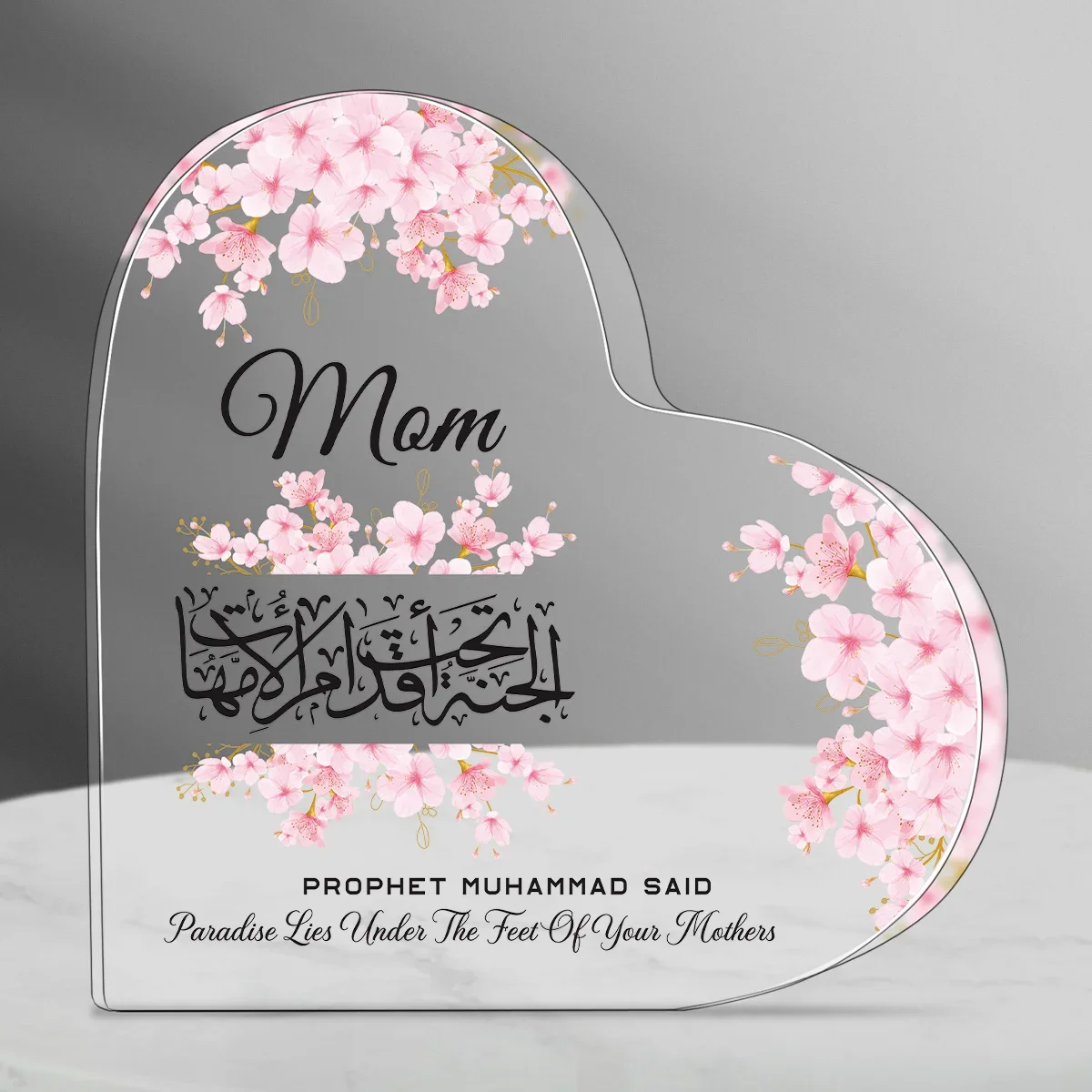 Heart Acrylic Desk Plaque Mom  - огляд і ціна Furniture Paradise & Hardware Ghaziabad By Owner