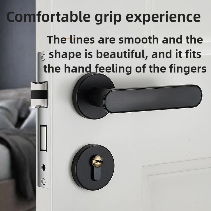 Matte Black Round Tube Door Ha - огляд і ціна Furniture Hardware Handles