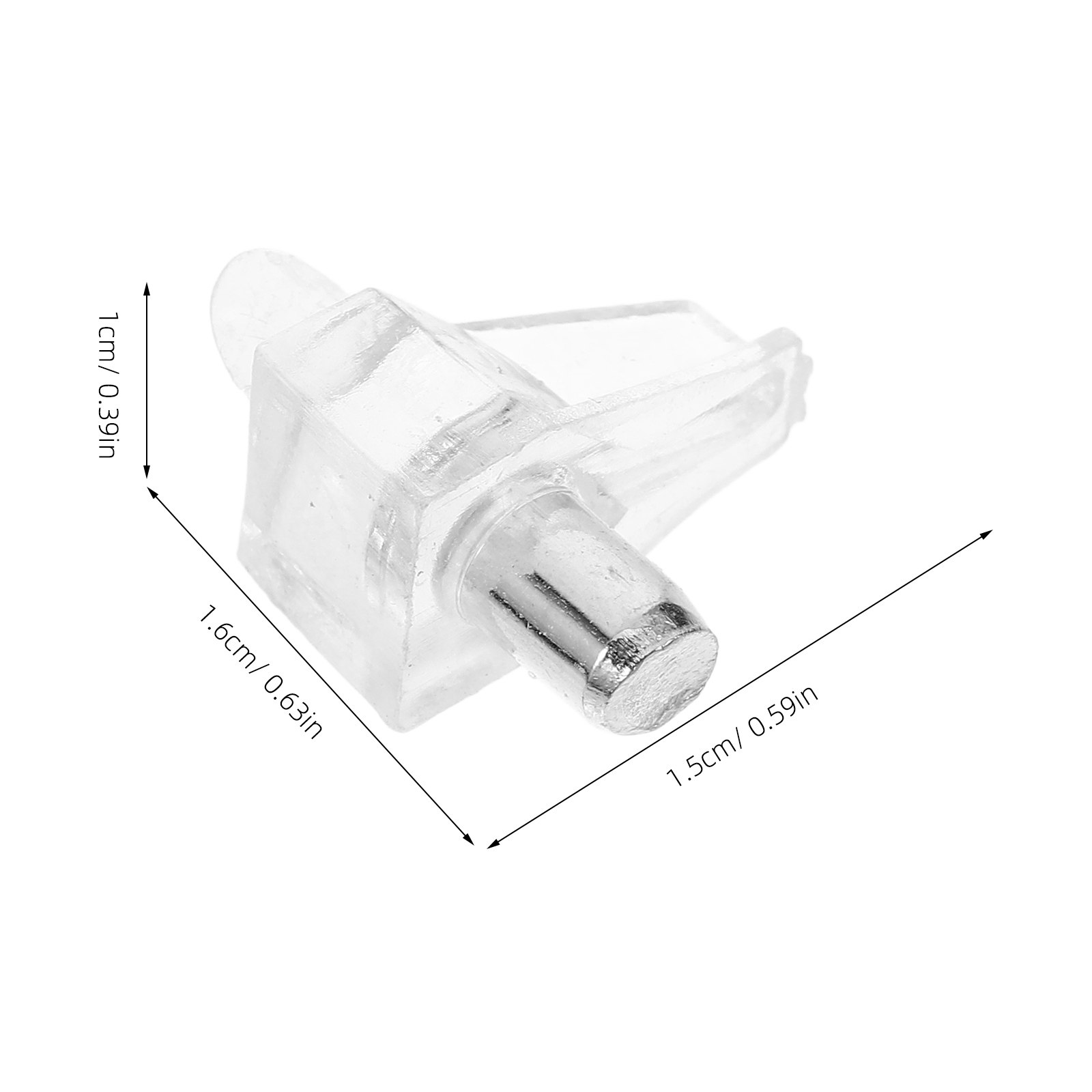 100pcs Clear Shelf Pegs Durabl - огляд і ціна Shelf Peg Support
