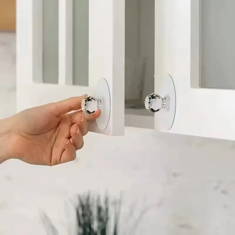 20pcs Transparent Crystal Door - огляд і ціна Furniture Hardware Handles