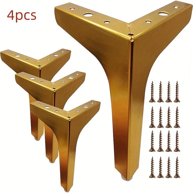 4pcs Metal Furniture Legs for  - огляд і ціна Furniture Hardware Replacement