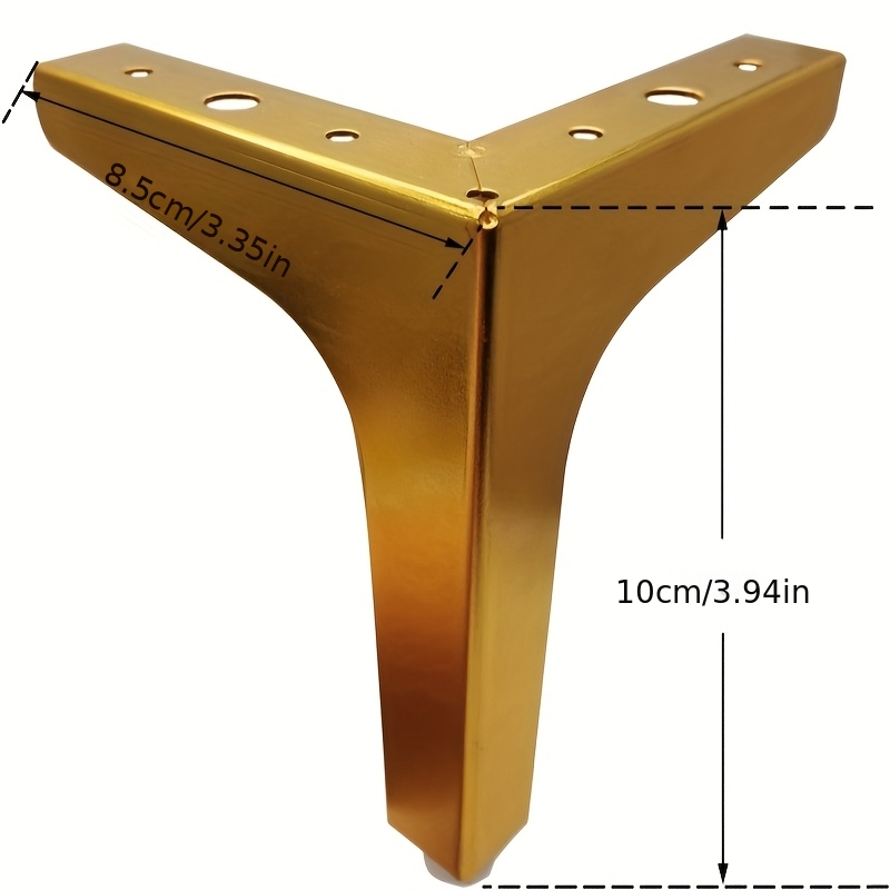 4pcs Metal Furniture Legs for  - огляд і ціна Furniture Hardware Replacement