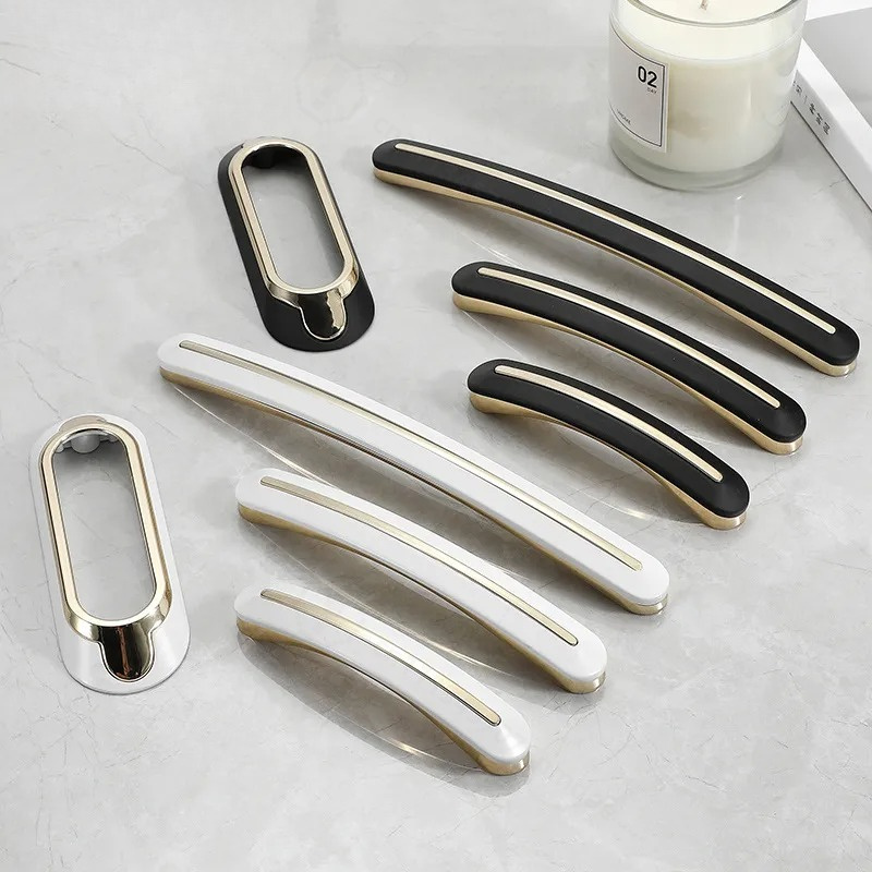 Modern Simple Zinc Alloy Cabin - огляд і ціна Furniture Hardware Handles